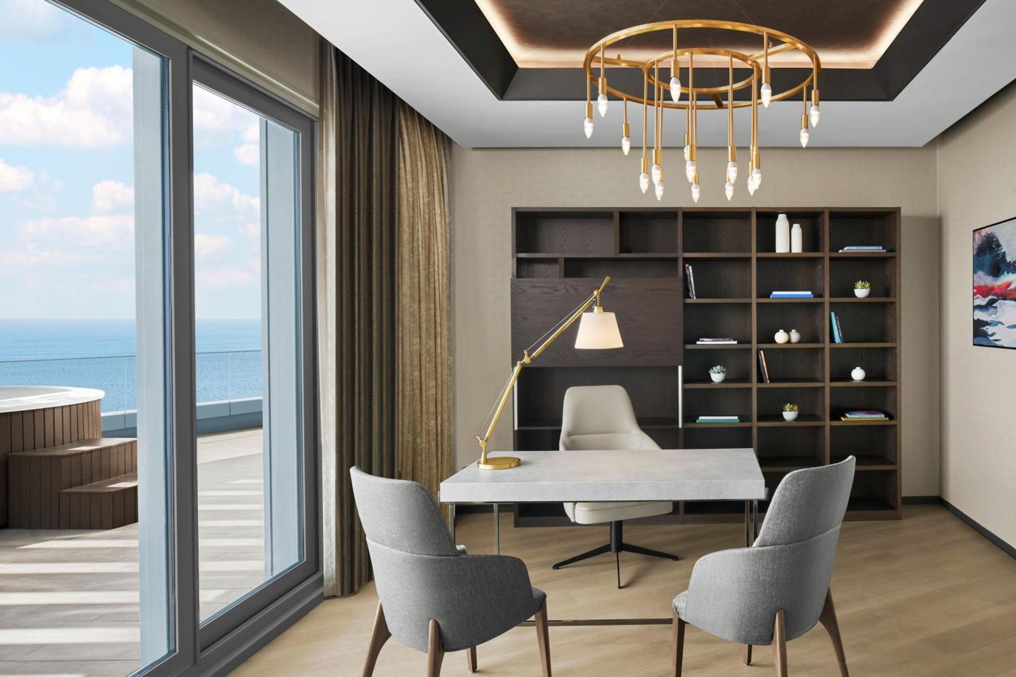 Jw Marriott Hotel Istanbul Marmara Sea Exterior foto Office